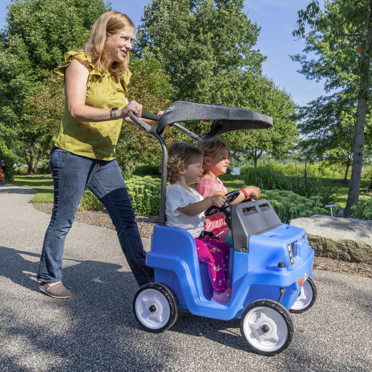 Step2 Side By Side Push Around SUV Two Seater Push Car Car Step